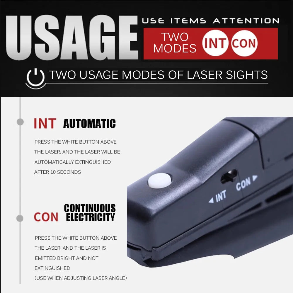 Black golf push rod laser aiming instrument body used for putting alignment training