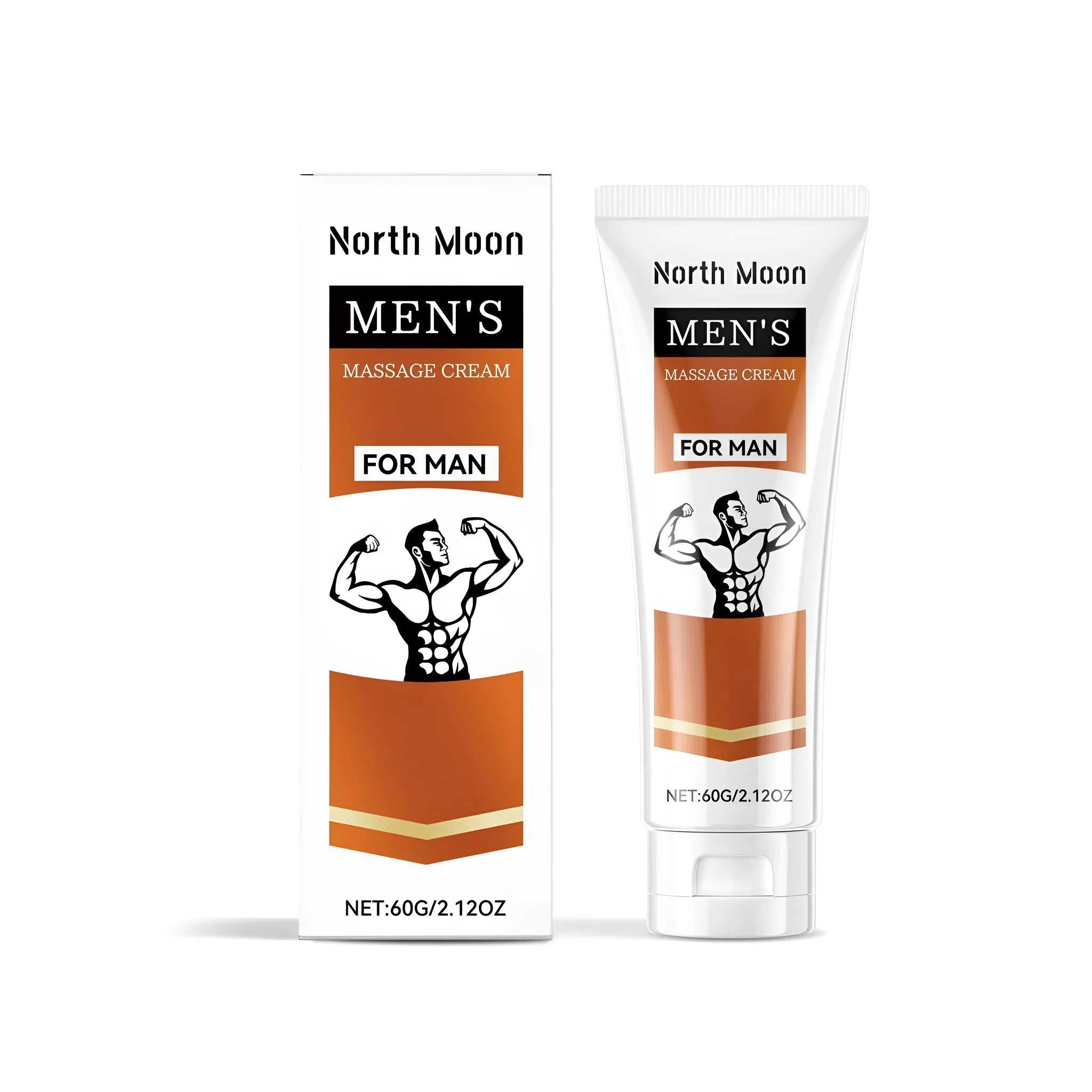 A 60g tube of men's massage care cream with ginseng and aloe vera extract
