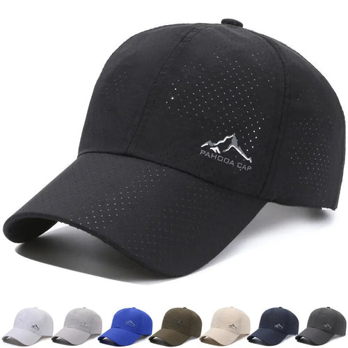 Korean-style dome crown baseball cap in polyester with adjustable strap for summer sun protection