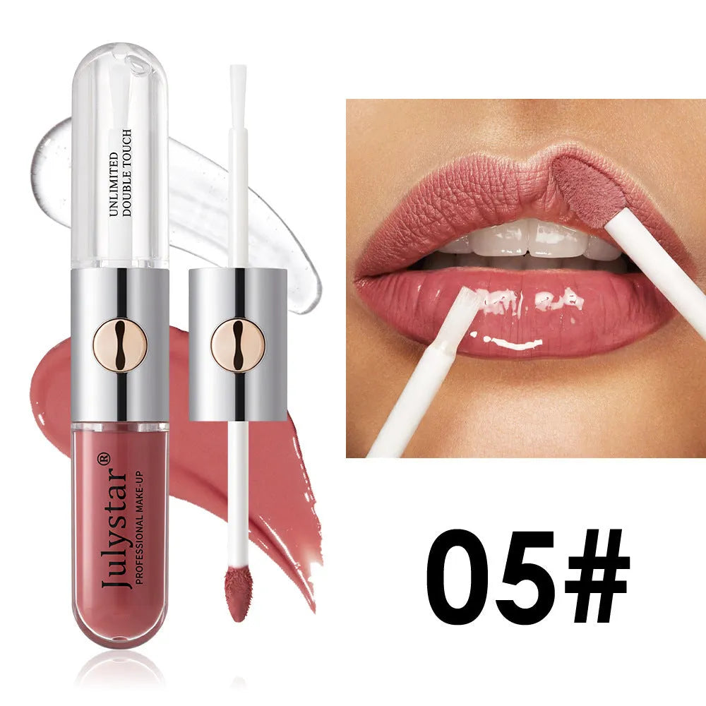 Women's 6ml lasting lip gloss in nine colour options with moisturising formula