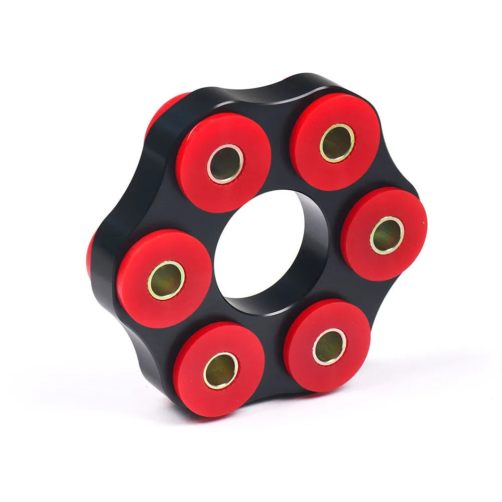 Red polyurethane aluminium drive shaft connecting plate bracket for BMW cars