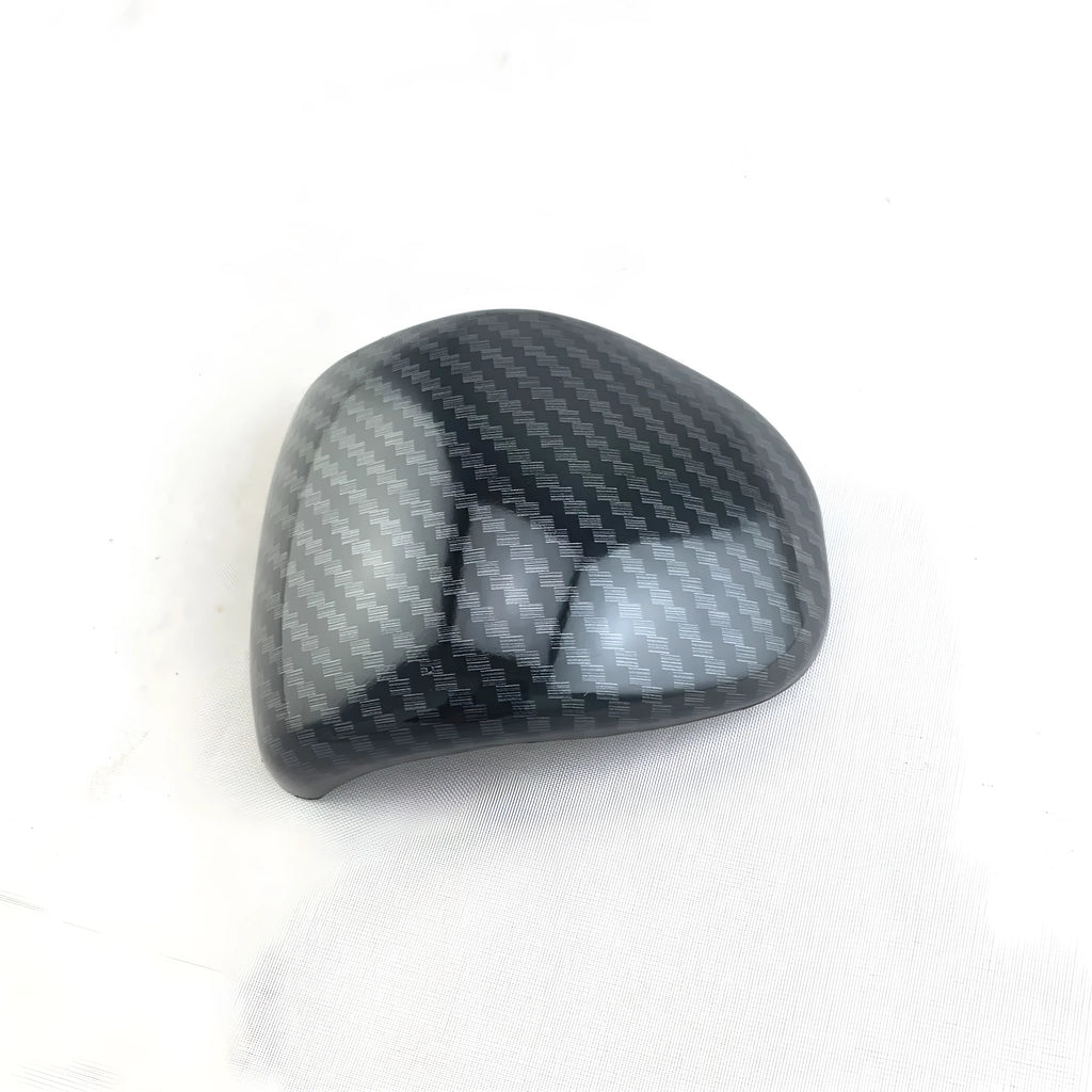 Smart RunK3 carbon fibre pattern gear shift cover for automotive interior enhancement