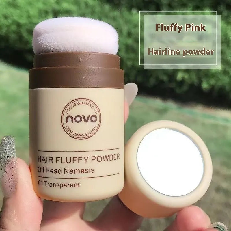 Oil control powder compact for facial and hairline shine reduction in three colour options