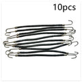 Wig double hook hair tool in metal with two hooks for weaving