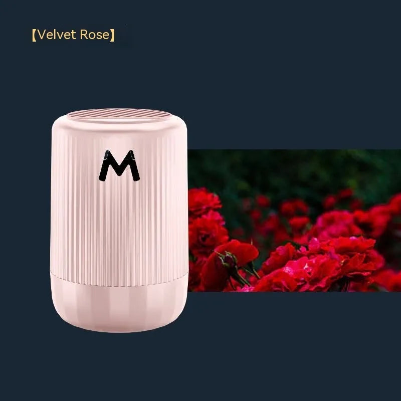 Solid car aromatherapy decoration cup in Ai Meng format, measuring 10 by 6 centimetres.