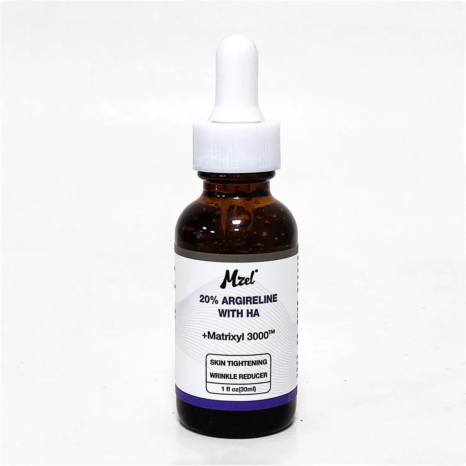 Six-peptide anti-wrinkle serum moisturising liquid 30ml bottle for facial brightening and hydration