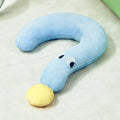 Blue rectangular pet pillow measuring 62cm by 39cm for cats and dogs