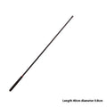 Resin plastic pointer replacement end for a sewing measuring tape.