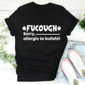 Black straight-cut cotton T-shirt with short sleeves and round neck on hanger