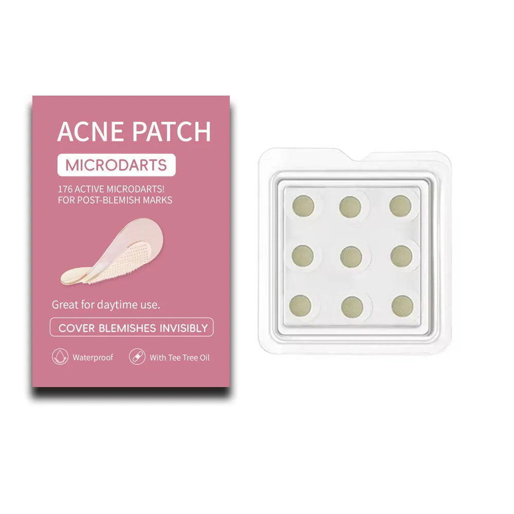 Box of 9 acne patches for desalting pimple and closed acne treatment
