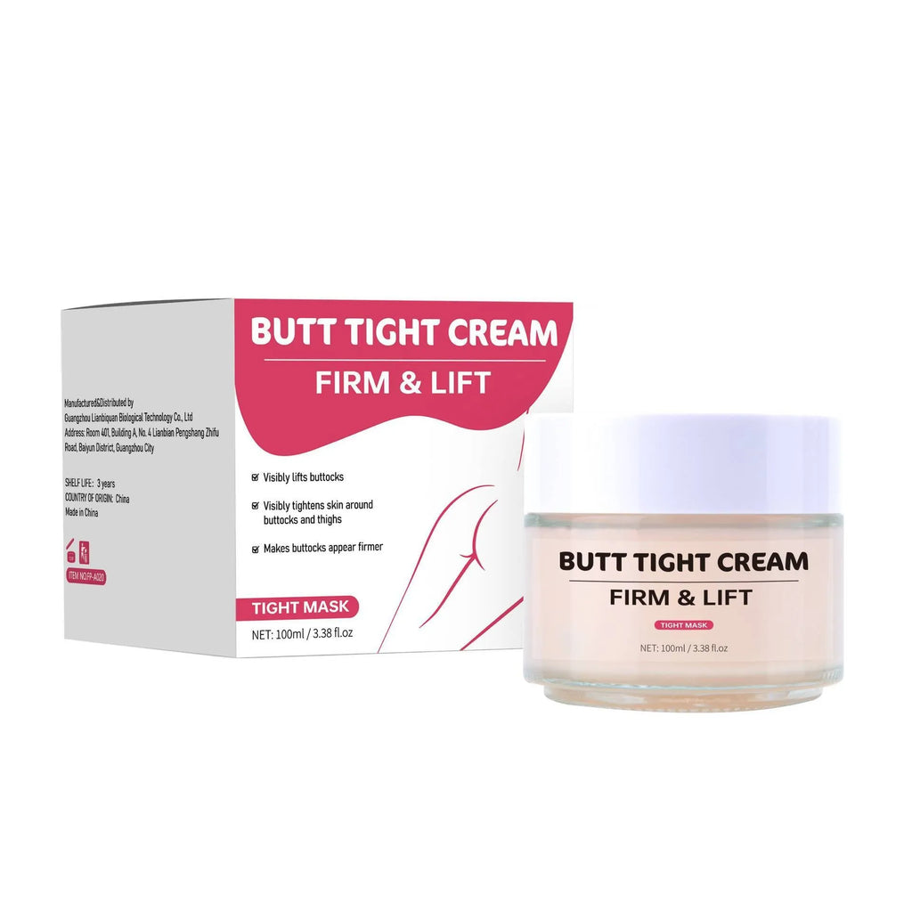 100ml hip tightening cream in squeeze bottle for firming and nourishing skincare