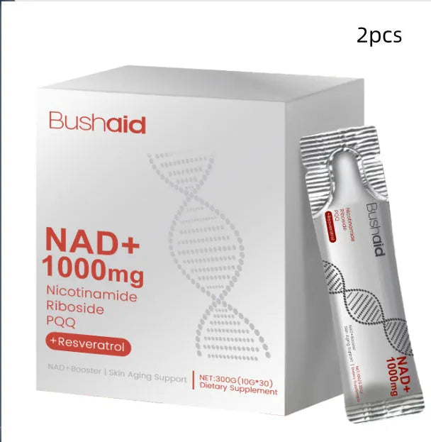 Anti-aging nutritional drink containing nicotinamide riboside and Sophora japonica extract