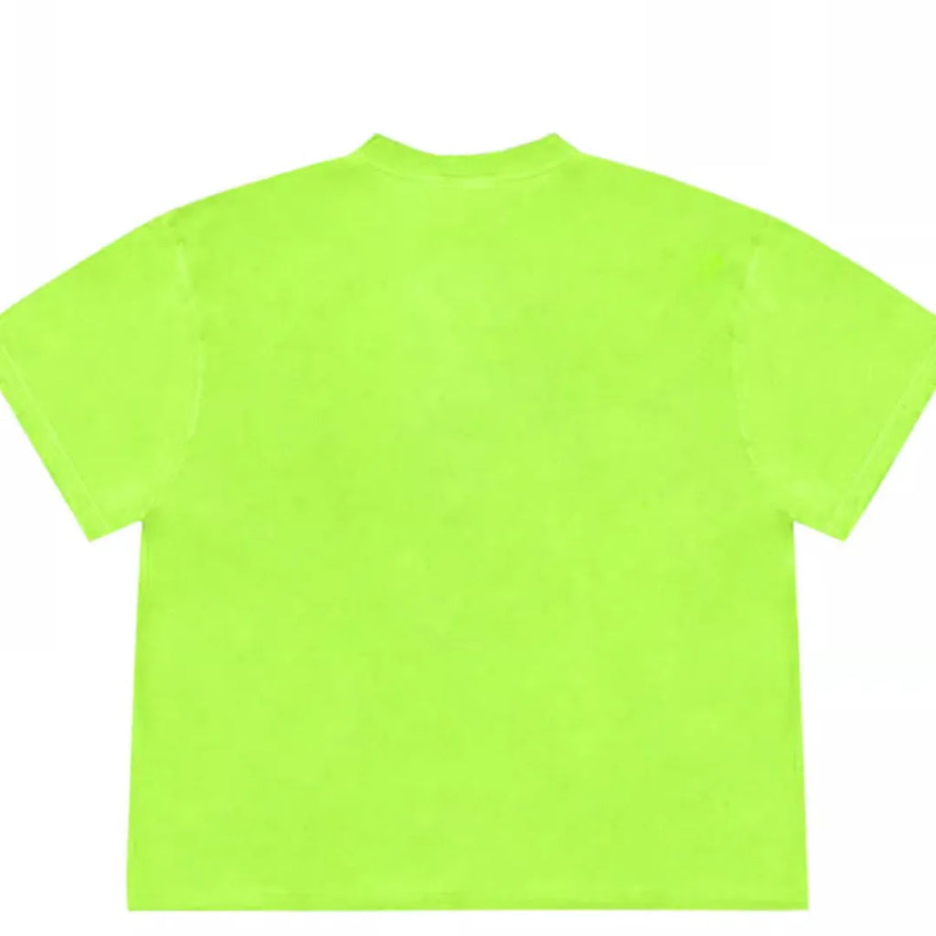 Women's loose fit blueberry patchwork T-shirt with fruit print on ice oxygen cotton.
