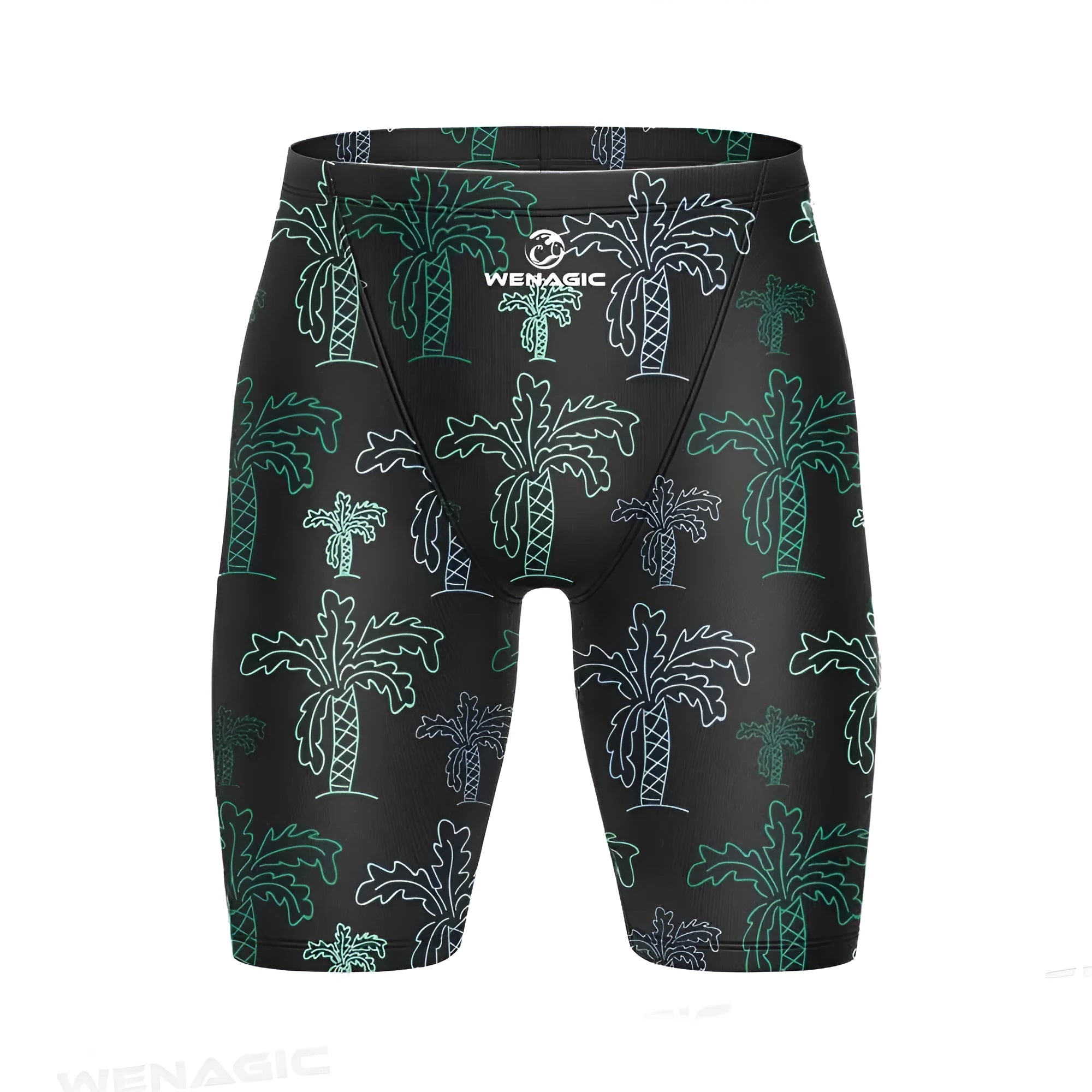 Men's Lycra swimming briefs in a solid colour, showing the briefs style fit.