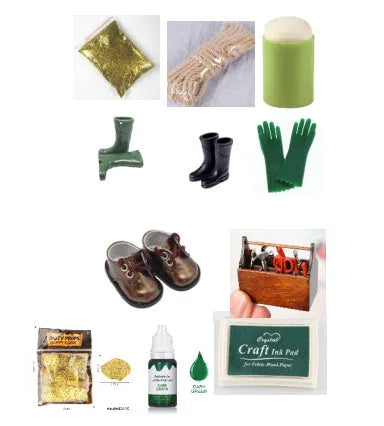 Set of 24 natural food colouring pigment bottles for cream cake and handmade soap with craft accessories