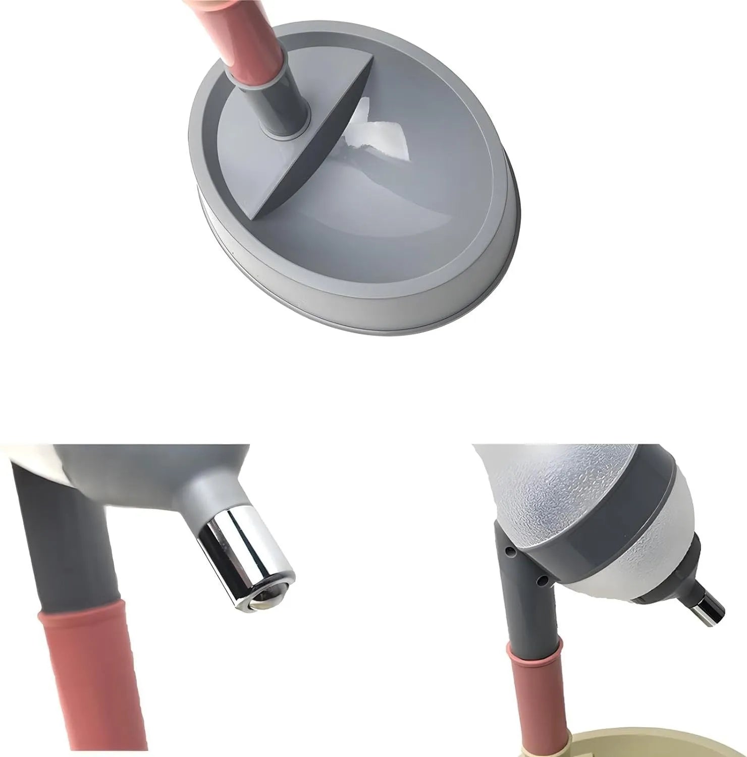 Green adjustable height pet water dispenser with detachable pole and bowl on a floor.
