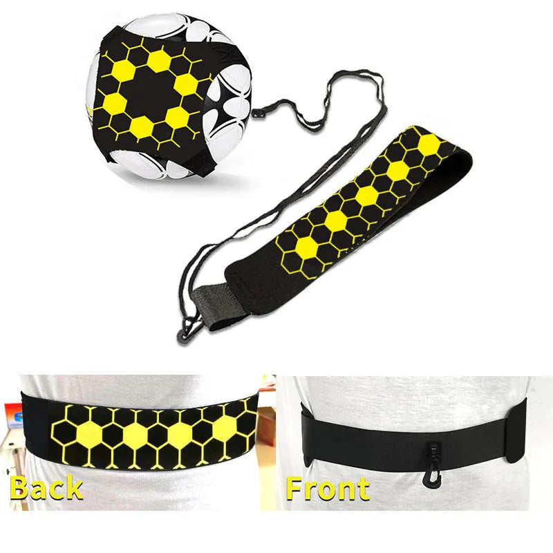 Neoprene football juggling belt in a choice of colours and four-corner or five-corner designs.