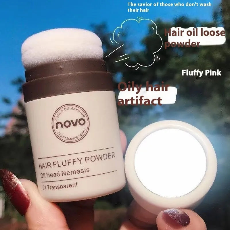 Oil control powder compact for facial and hairline shine reduction in three colour options