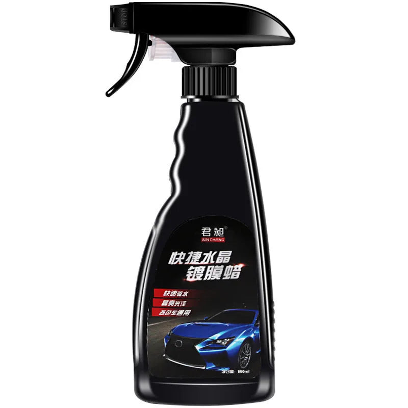 550 ml bottle of nanometer crystal automotive coating wax for car paint protection