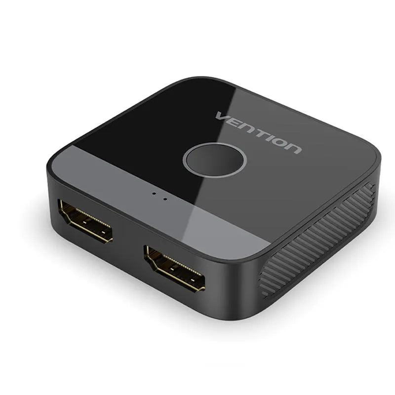 Alloy computer distributor for HD audio video to television line two-way conversion