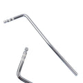 Direct plug-in metal tremolo bar for electric guitar in gold, silver, black and blue finishes.