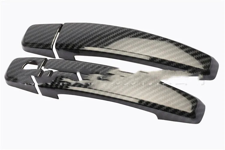 Carbon fibre pattern door handle decoration for Opel Vauxhall Astra, classic cruiser colour