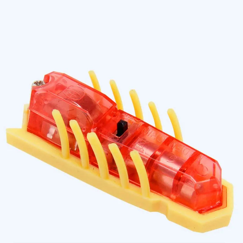 Small electric bug pet toy for cats and dogs with motorised walking legs