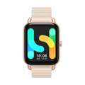 HAYLOU RS4 Plus smartwatch in Black, Champagne, or Silver with AMOLED display on wrist