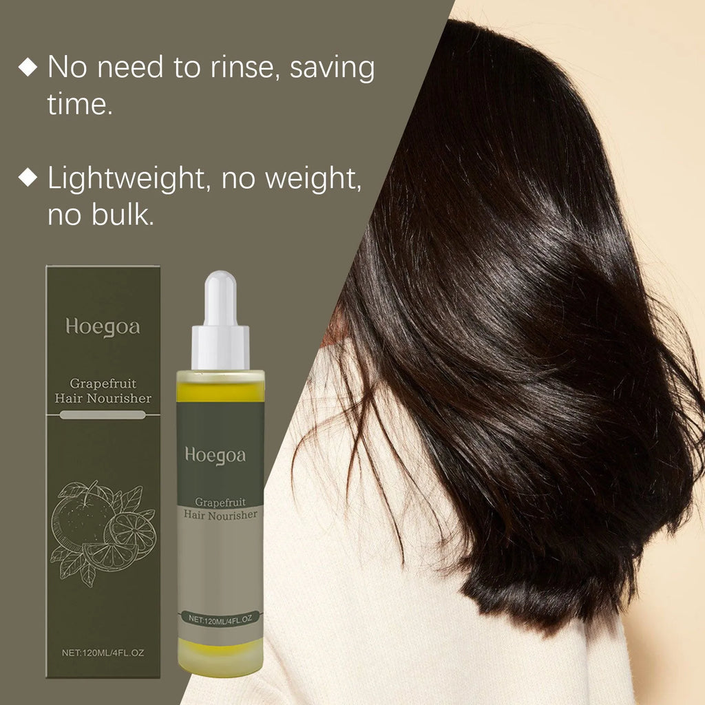 120ml bottle of grapefruit seed hair conditioner with ginger and rosemary oils