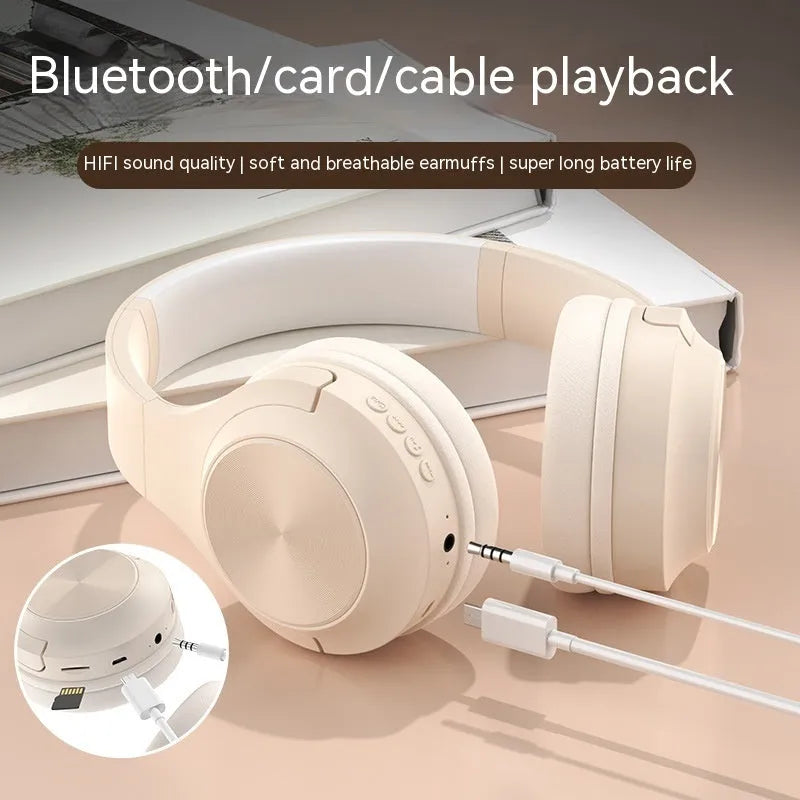 Personalised over-ear wireless Bluetooth headset in Youth Green colour on a white background.