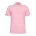 Loose fit short sleeve polo shirt with lapel collar in solid colour options