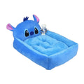 Cartoon-style washable pet bed sofa for a small dog or cat, shown in a choice of colours.