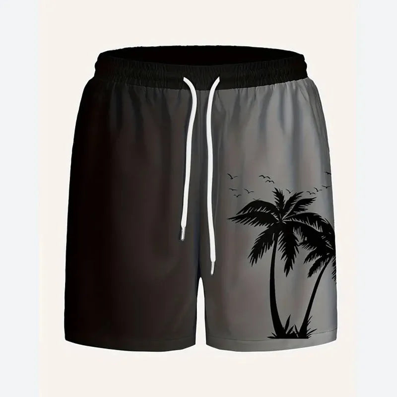 Men's loose fit polyester beach shorts in multiple colours available up to size 5XL