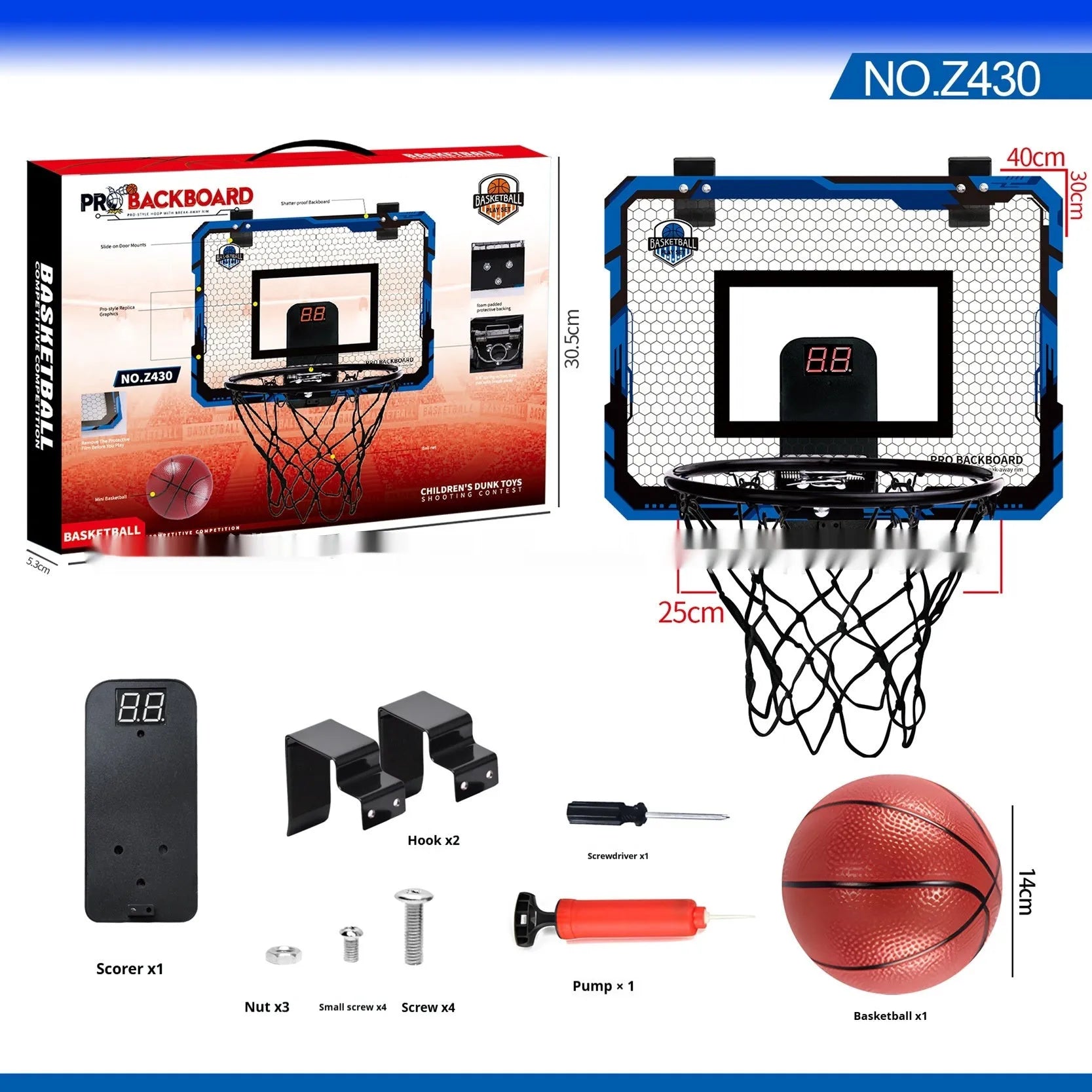 Foldable basketball frame with parallel panel backboard mounted using suction cups