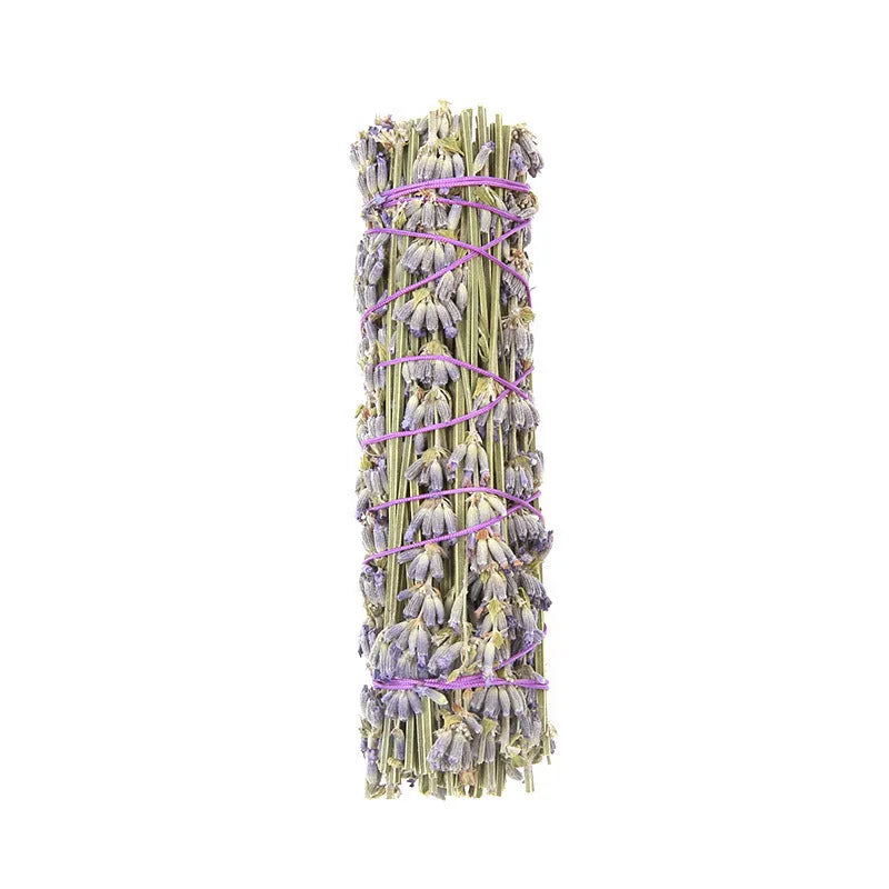 4-inch natural dried flower aromatherapy stick with lavender fragrance for portable scent diffusion