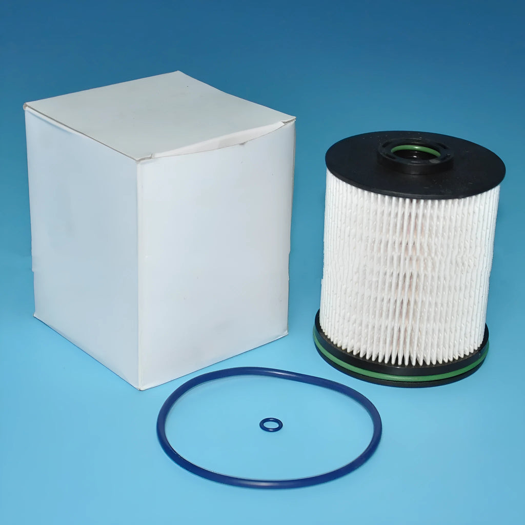 Diesel fuel filter element with gasket kit for Vauxhall and Opel Astra K models measuring 106mm height