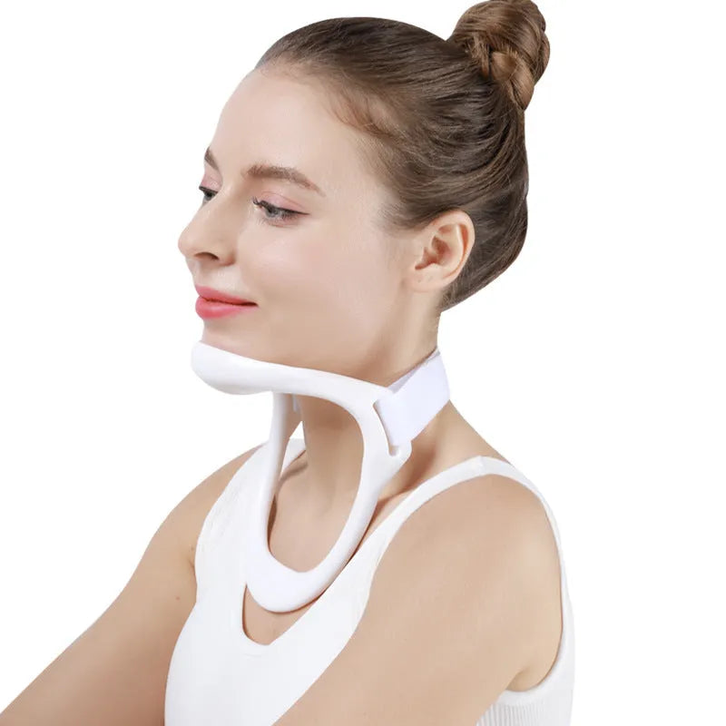 PP plastic anti-bow neck brace and cervical spine support bracket in various colours