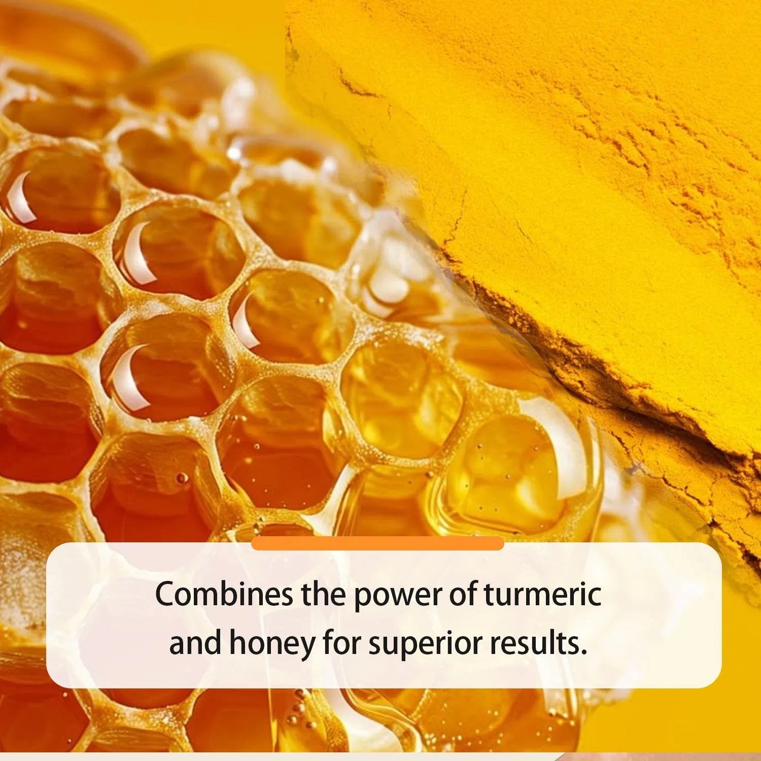 30ml amber glass bottle of turmeric honey essential oil with dropper in neutral packaging