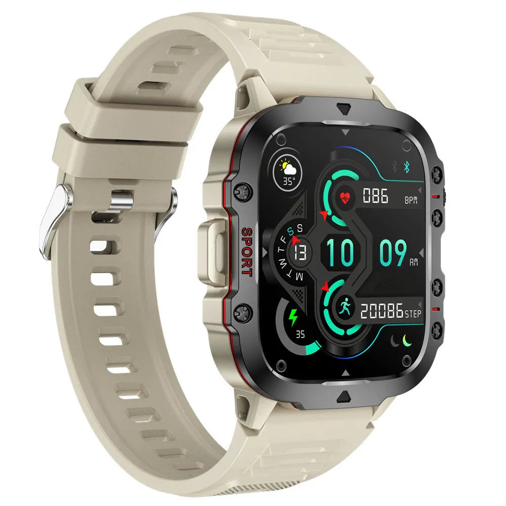 QX11 Smart Bluetooth Watch with zinc alloy case and TFT touchscreen display.