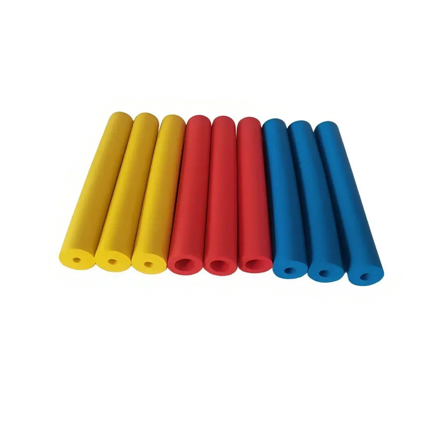 Rubber grip hose for tableware and pens with 10mm or 18mm inner diameter