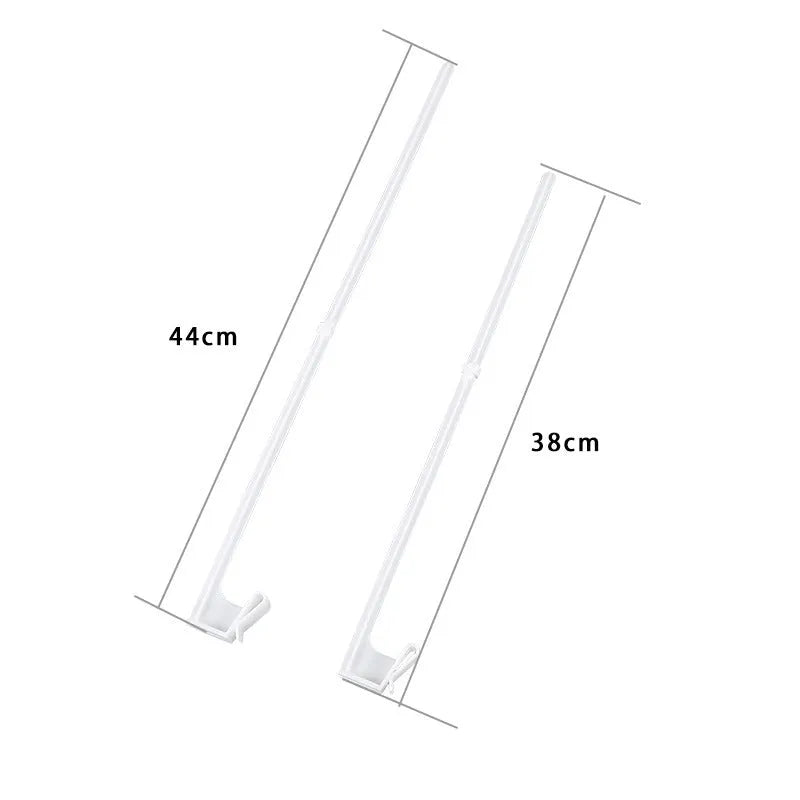 10 white PP plastic car window flag pole holder brackets for vehicle flag mounting