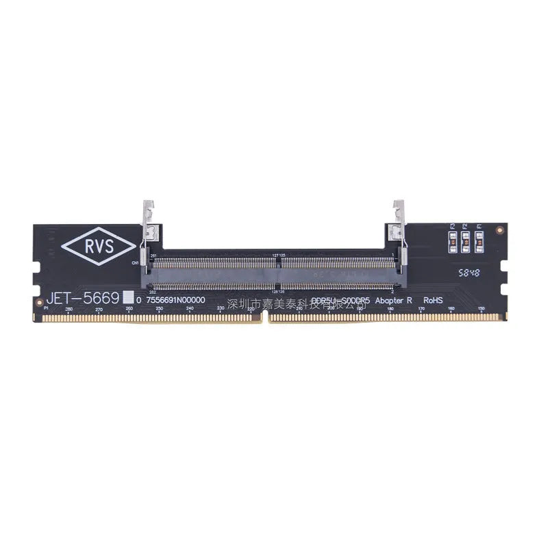 DDR4 laptop memory to desktop adapter card with anti-static bag