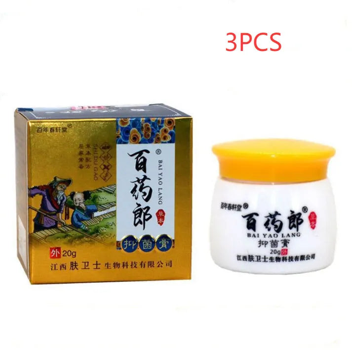 Centennial Tang Lang Wet Poison Cream in emulsifiable paste format for topical skin application
