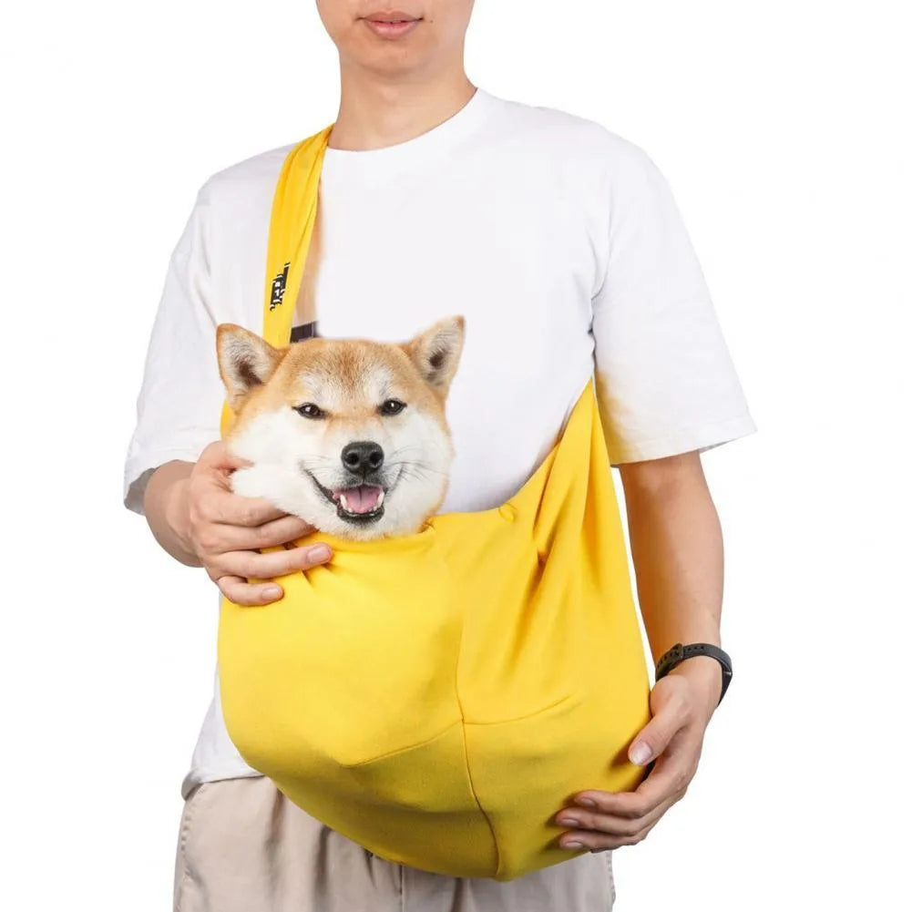 Cat-themed messenger bag folded and unfolded showing multiple compartments and adjustable shoulder strap