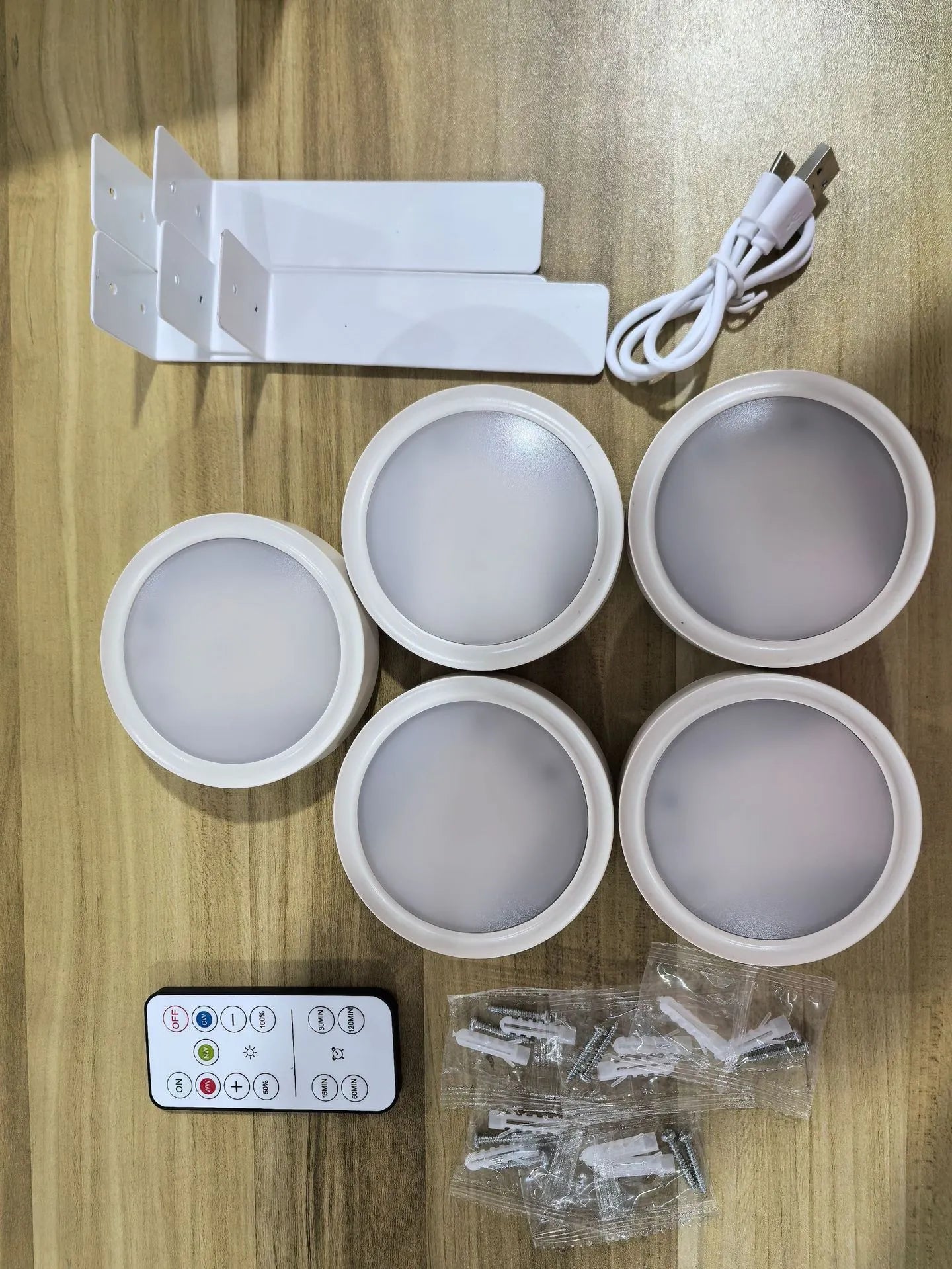 Black wireless magnetic LED painting lamp with remote control for 13-colour RGB lighting