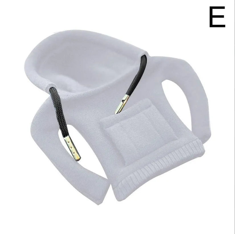Cloth gear shift knob hoodie cover in multiple colours for manual and automatic cars