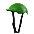 Small size S plastic pet safety helmet in pink, black, yellow or green colours for motorcycle use