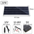 Portable solar panel with dual USB ports for outdoor mobile device charging
