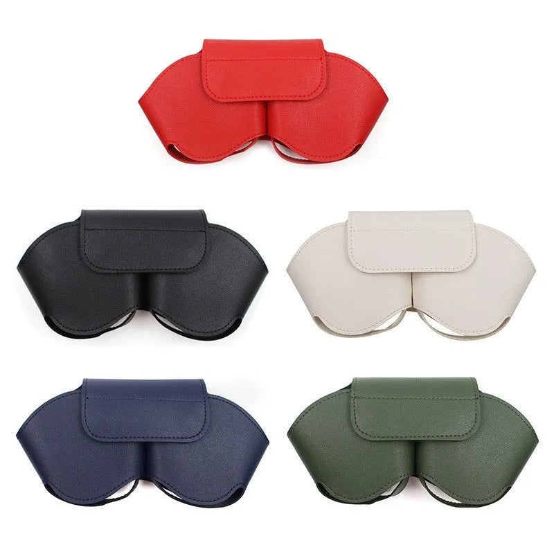 AirPods Max protective case in PU leather, colours: black, blue, green, red, white