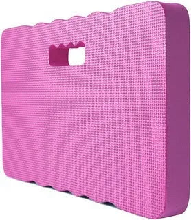 EVA foam garden kneeler pad in blue colour measuring 45 by 28 centimetres